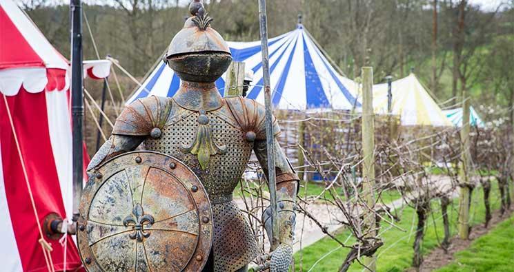 מלון Leeds Castle Knights Glamping מראה חיצוני תמונה