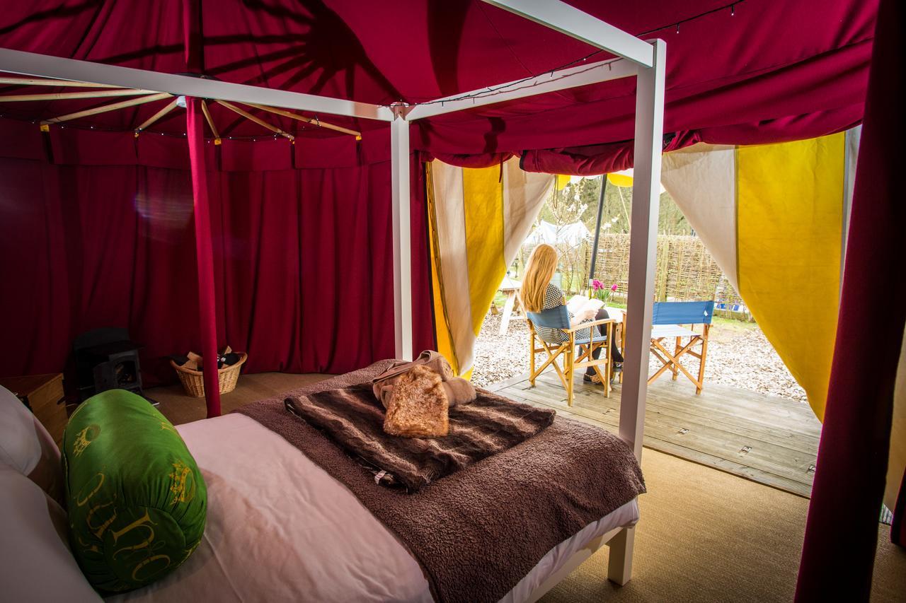 מלון Leeds Castle Knights Glamping מראה חיצוני תמונה